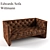 Elegant Edwards Sofa by Wittmann 3D model small image 1