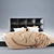 Dreamy Slumber Queen-sized Bed 3D model small image 1