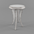 Melody Modern Side Table 3D model small image 1