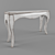 Sleek Modern Console Table 3D model small image 1