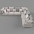 Timeless Elegance: Classic Sofa 3D model small image 1