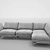 Modern Corner Sofa 3D model small image 2