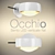 Occhio Sento LED: Stylish, Versatile Wall Luminaire 3D model small image 1