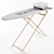 3-in-1 Ironing Board Set - Easy Assembly & Storage 3D model small image 1