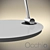 Sleek Lumina Floor Lamp 3D model small image 3