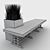 Modern Outdoor Bench 3D model small image 2