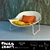 Designer Shito Chair by Paola Lenti 3D model small image 1