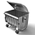 MSW Container: Clean and Efficient Waste Management 3D model small image 1