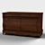 Modern Standard Dresser: Sleek Elegance 3D model small image 1