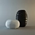 Elegant Ceramic Vase 3D model small image 1