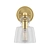 Elegant Lander Brass Sconce 3D model small image 1