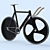 Custom Track Bike Look 3D model small image 1
