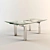 Modern Elegance: Montecarlo Dining Table 3D model small image 2