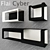 Sleek Cyber Shelves 3D model small image 2