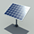 EcoPower Solar Cell 3D model small image 1