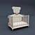 Italian Children's Bed Gulliver ALTAMODA GUL13 3D model small image 1