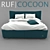 RUF|COCOON Bed: Cozy and Stylish 3D model small image 3