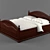 Spacious and Cozy Double Bed 3D model small image 1