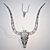 Wire-Connected Bovine Skull 3D model small image 1