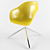 Adelaide Swivel Chair with Multiple Color Options 3D model small image 1