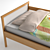 SNIGLAR Children's Bed - 70x160cm 3D model small image 2