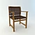 Vis-à-Vis Outdoor Chair - Stylish and Durable! 3D model small image 1