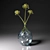 Blooming Seed Bud Vase 3D model small image 1