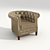 Modern Selva Chair 1443 - Includes Texture 3D model small image 1