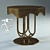 Elegant Geste Table 3D model small image 1