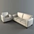 Palladio Sofa: Luxurious Comfort for Your Living Space 3D model small image 1