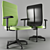 ErgoMax Desk Chair 3D model small image 1