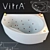 IFO Rattvik BA20150000: Luxurious Acrylic Bathtub 3D model small image 1