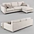 Sophisticated MR FLOYD Sofa 2 3D model small image 2