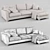 Sophisticated MR FLOYD Sofa 2 3D model small image 3