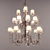 Elegant Firenze Zonca Pendant Light 3D model small image 1