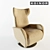 Invision Koinor Armchair 3D model small image 1