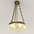 Antique Brass Pendant Berlin Lamp 3D model small image 1