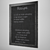 Versatile Chalkboard: Menu, Notes & More 3D model small image 2