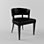 Compact Beech Tub Chair 3D model small image 1