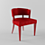 Compact Beech Tub Chair 3D model small image 2