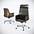 Executive and Visitor Chairs: Zeus 3D model small image 1