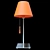 Sleek Desk Lamp 3D model small image 1