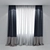 Elegant Drapery: Designer Curtains 3D model small image 2