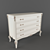 Elegant French Chest of Drawers 3D model small image 2