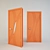 Dunes Collection: Modern Doors by Mari Furniture 3D model small image 3