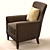 Elegant Clara Chair: Perfect Seating 3D model small image 2