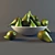 Juicy Fresh Pears 3D model small image 1