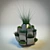 Modern Ceramic Planter 3D model small image 1