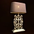 Antique Metal Table Lamp 3D model small image 1