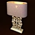 Antique Metal Table Lamp 3D model small image 3
